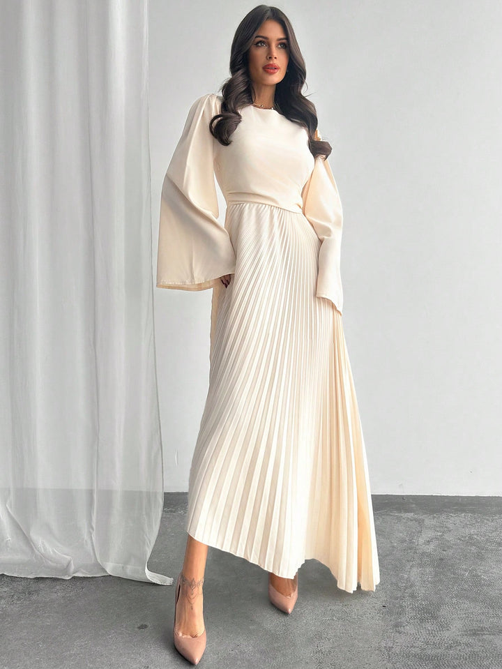 SHEIN maxi ruha, bézs