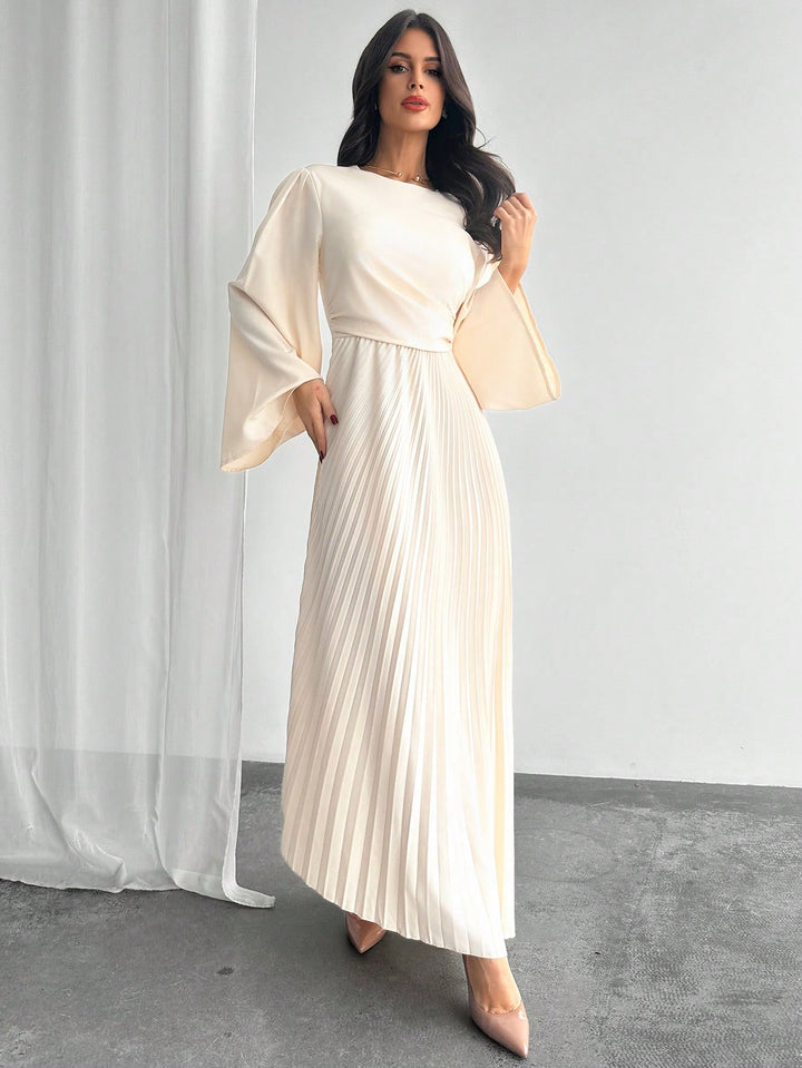 SHEIN maxi ruha, bézs