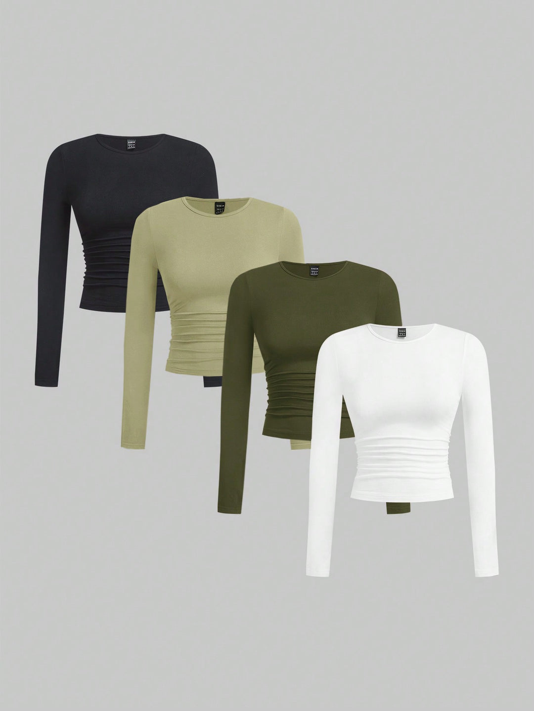 Tricou SHEIN, kaki