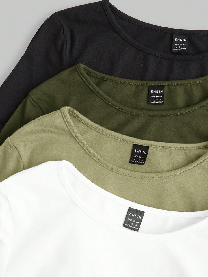 Tricou SHEIN, kaki