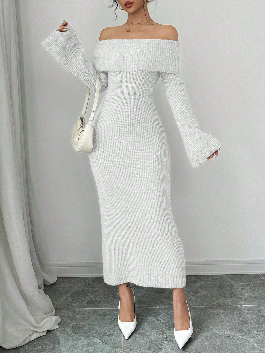 Rochie SHEIN, alb