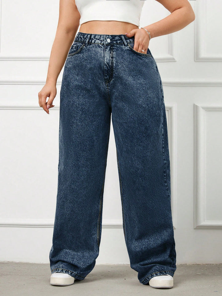 Jeans SHEIN, albastru
