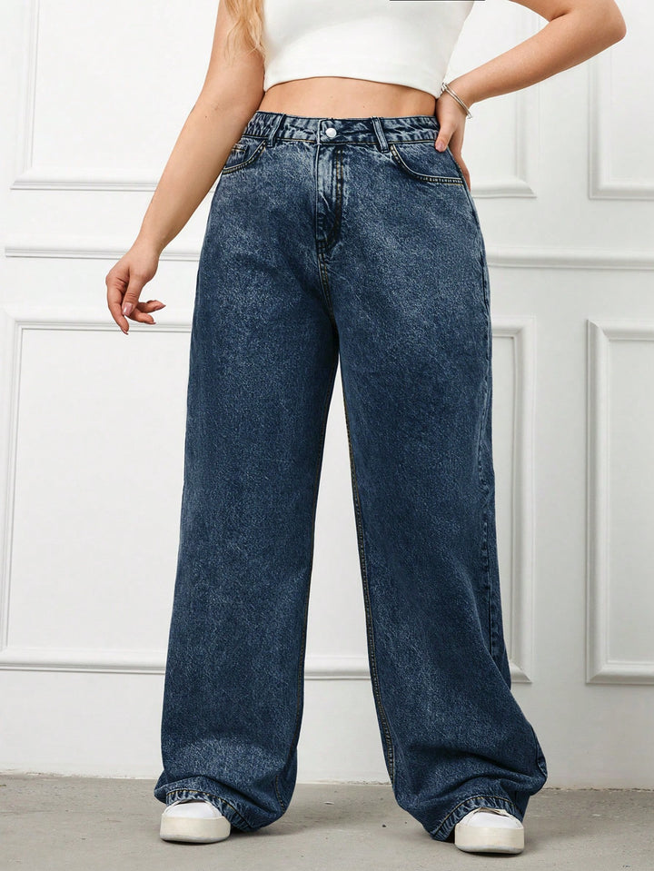 Jeans SHEIN, albastru