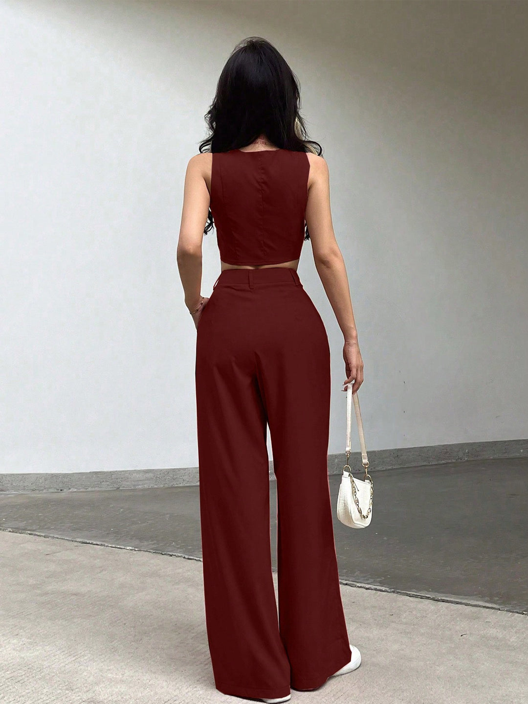 SHEIN együttes, meggypiros