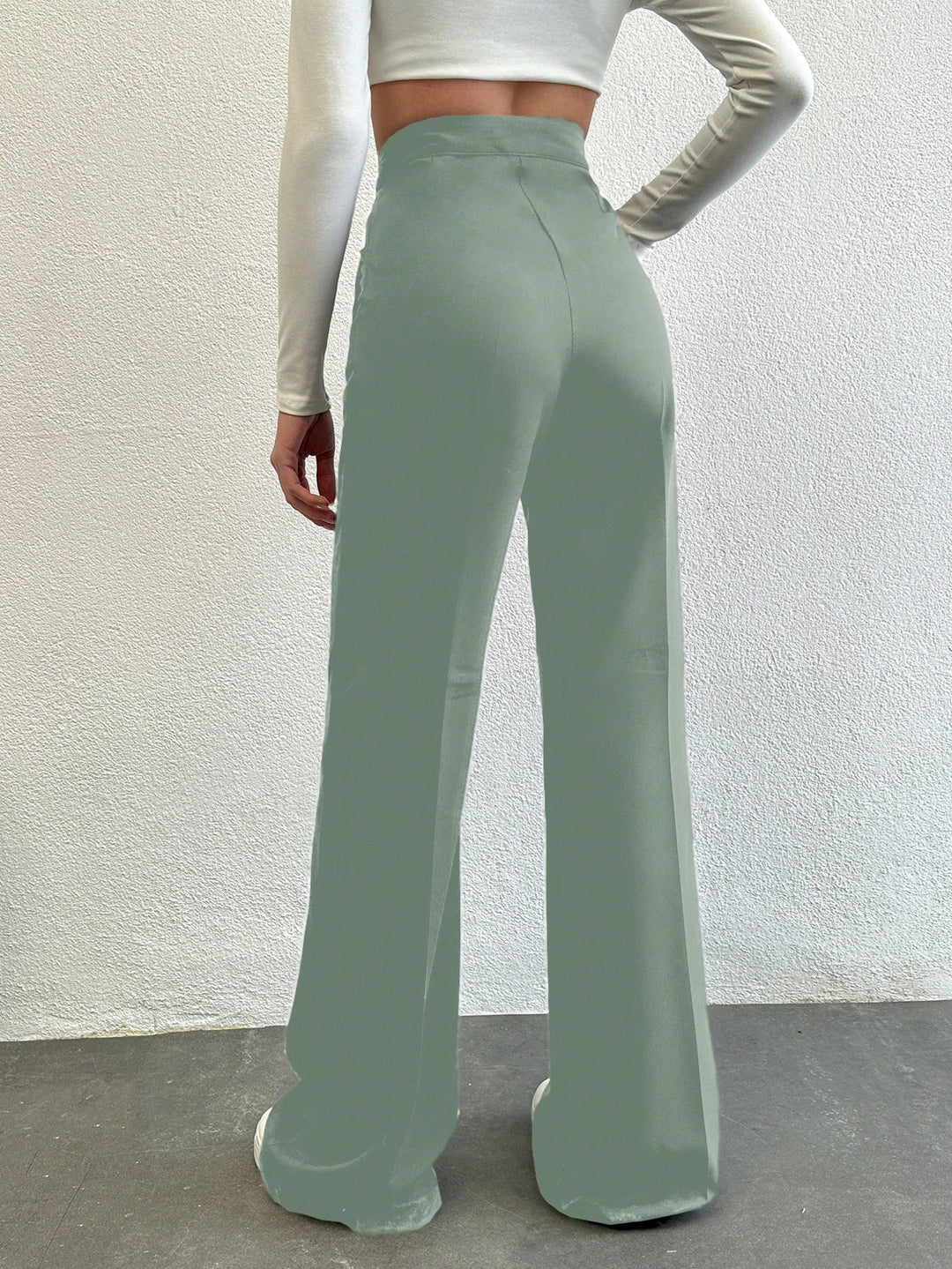 Pantaloni SHEIN, turcoaz