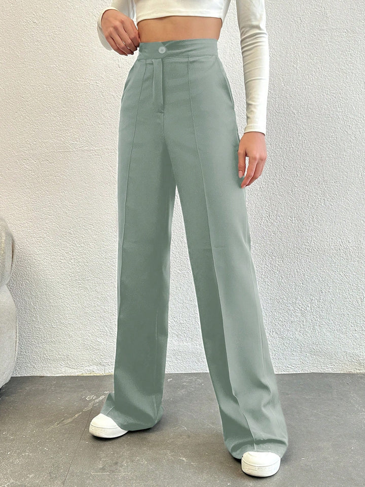 Pantaloni SHEIN, turcoaz