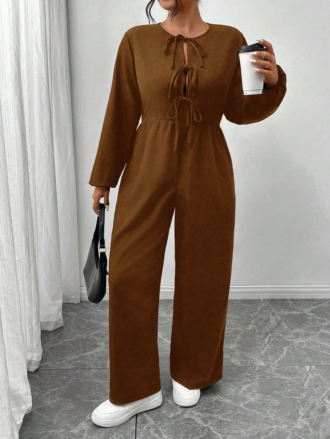 SHEIN kezeslábas, khaki