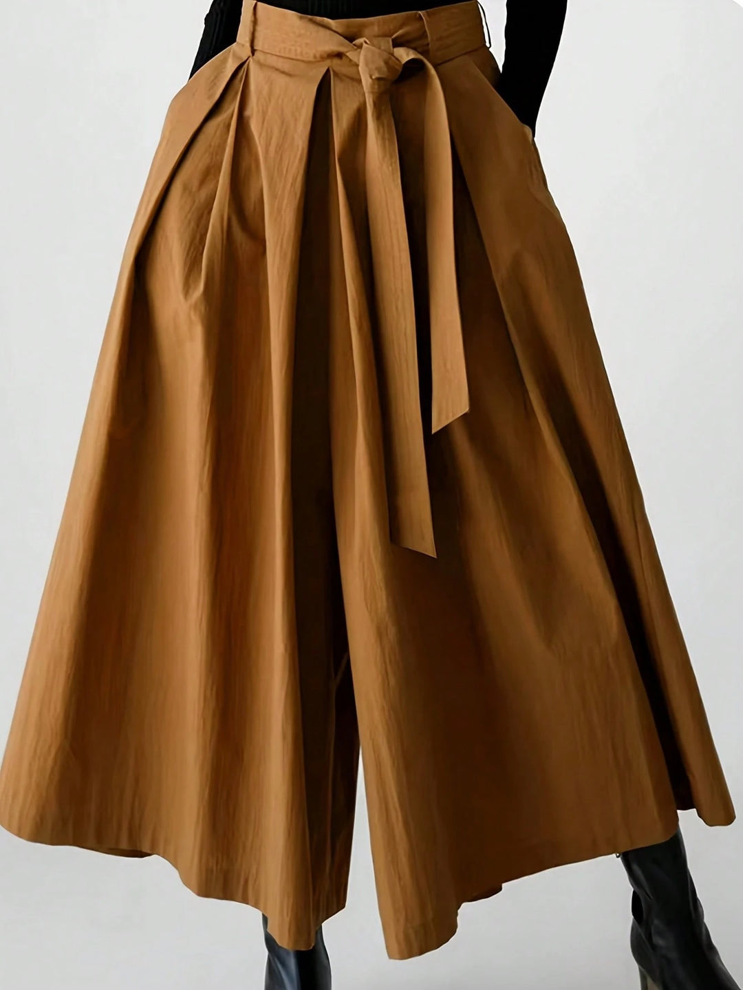 Pantaloni SHEIN, maro