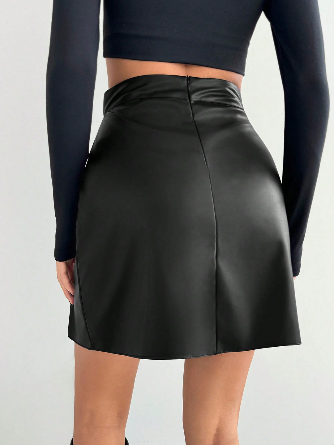 Fustă mini SHEIN, negru
