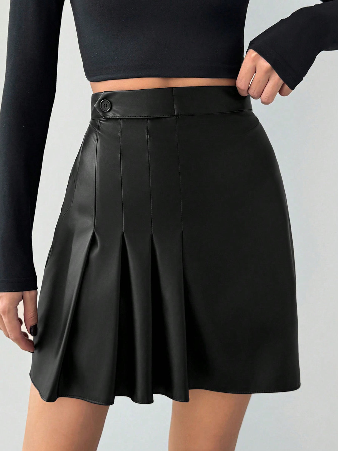 Fustă mini SHEIN, negru