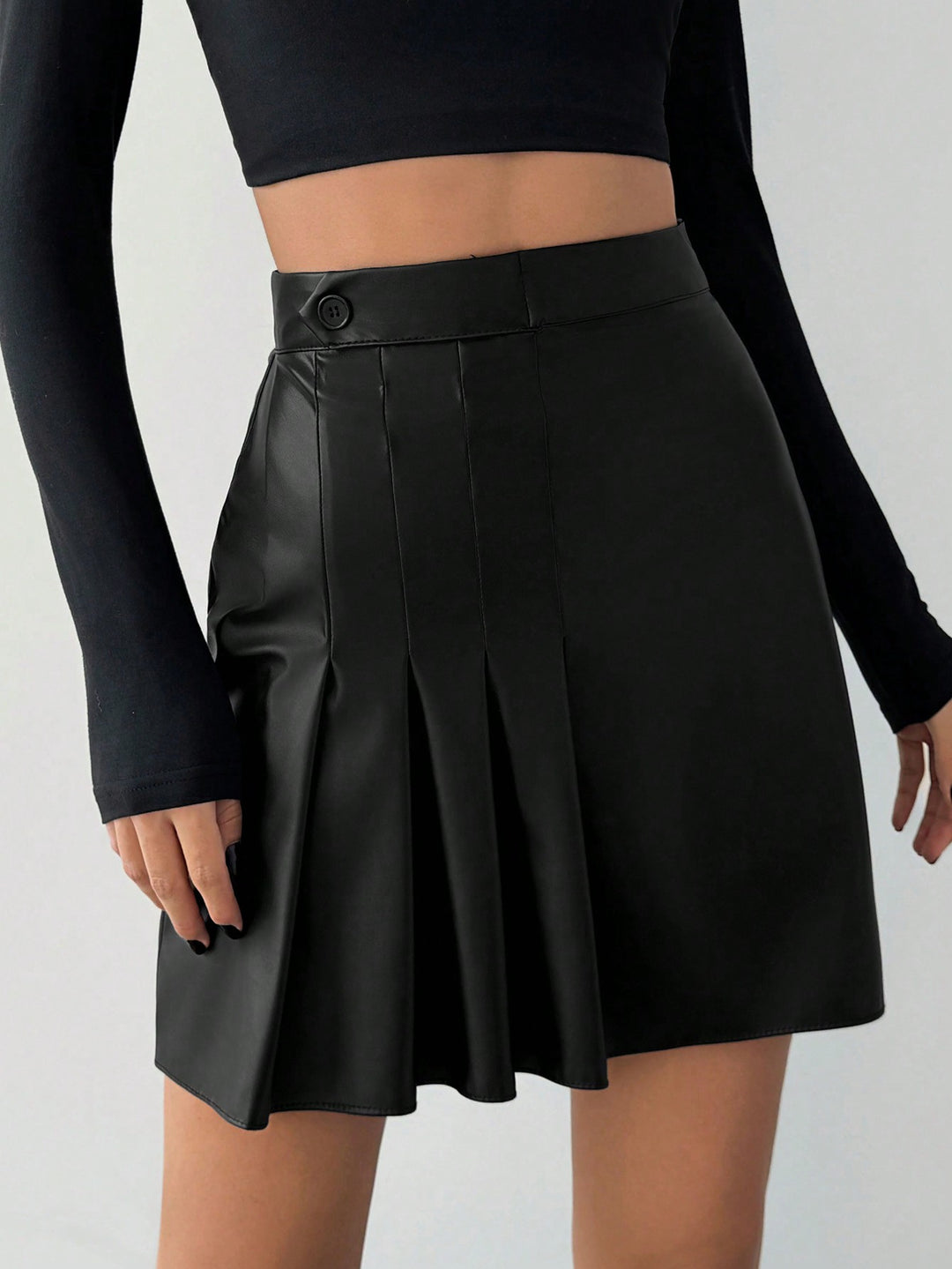 Fustă mini SHEIN, negru