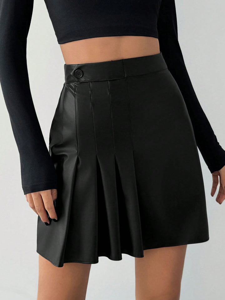 Fustă mini SHEIN, negru
