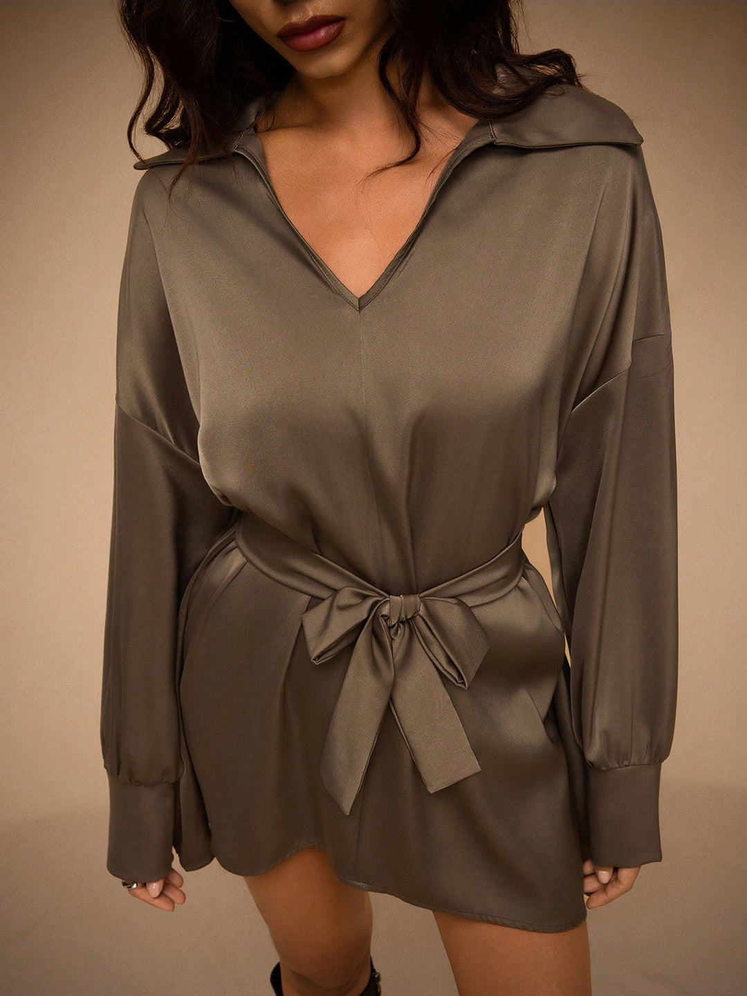 Rochie mini SHEIN, verde