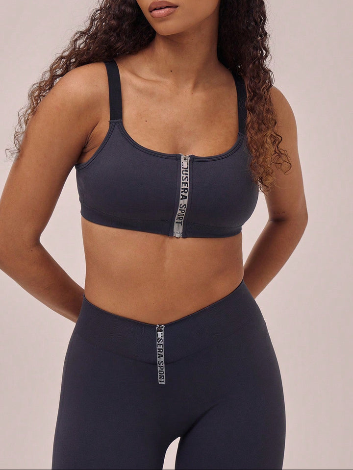 SHEIN sportmelltartó, kék