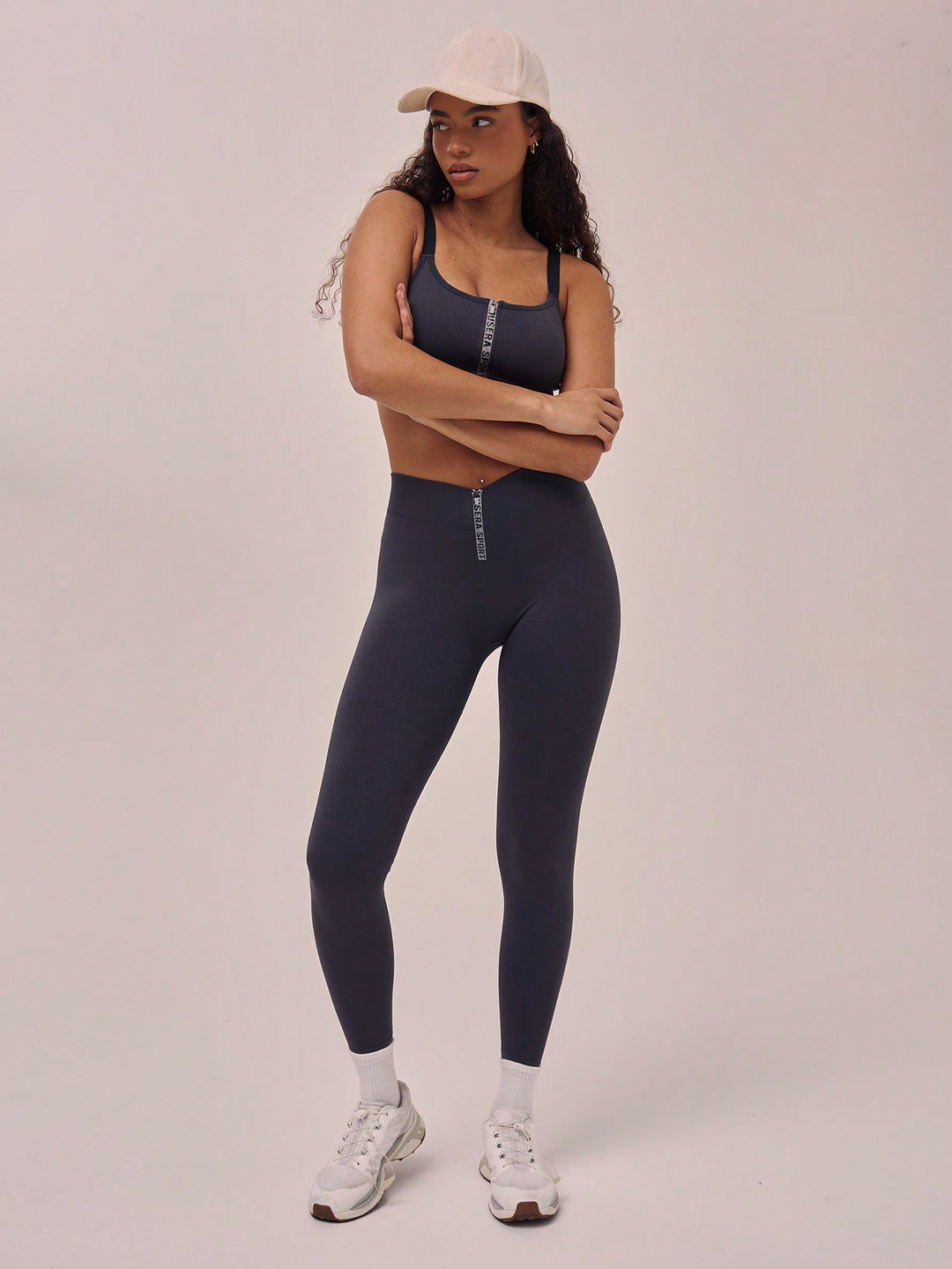 SHEIN sportmelltartó, kék
