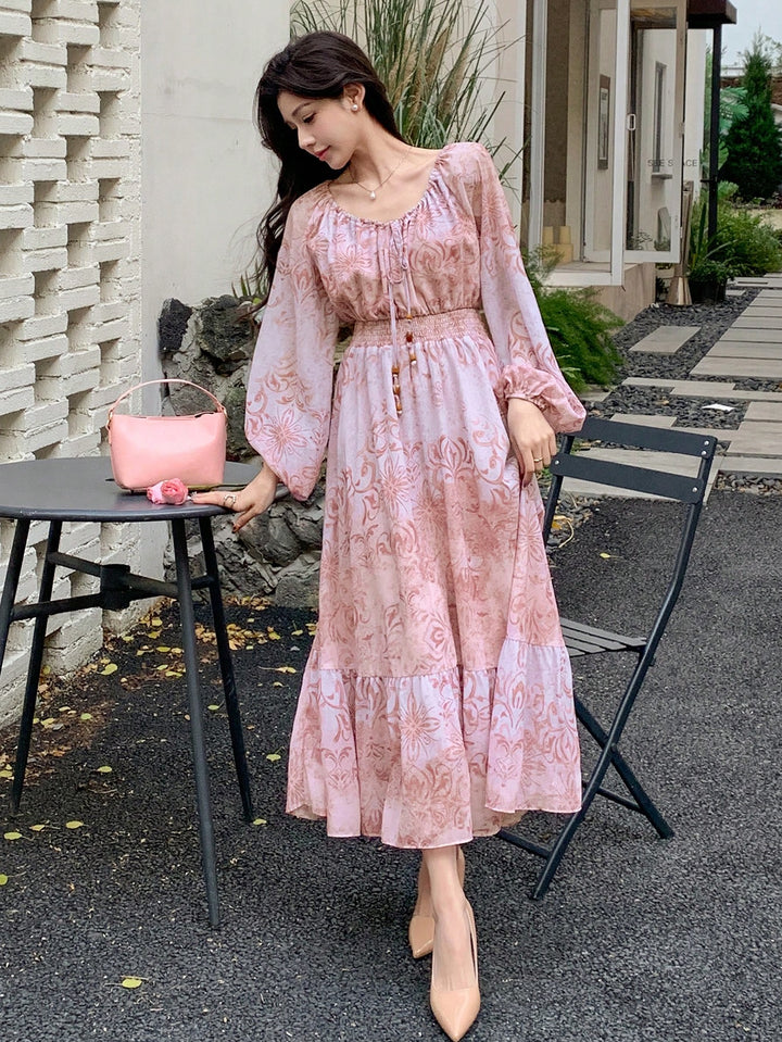 Rochie midi SHEIN, roz