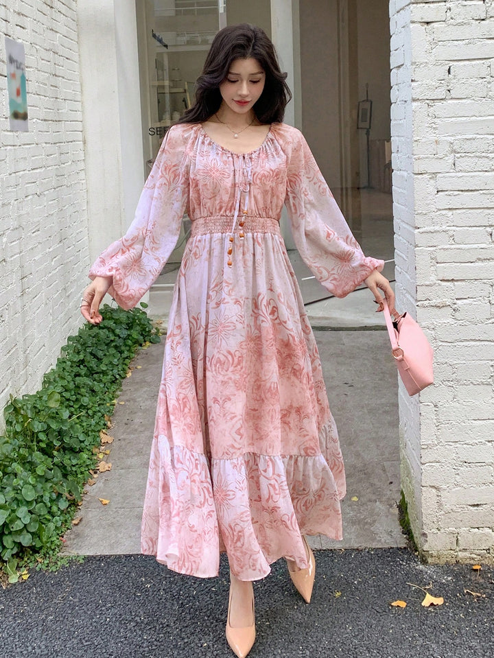 Rochie midi SHEIN, roz