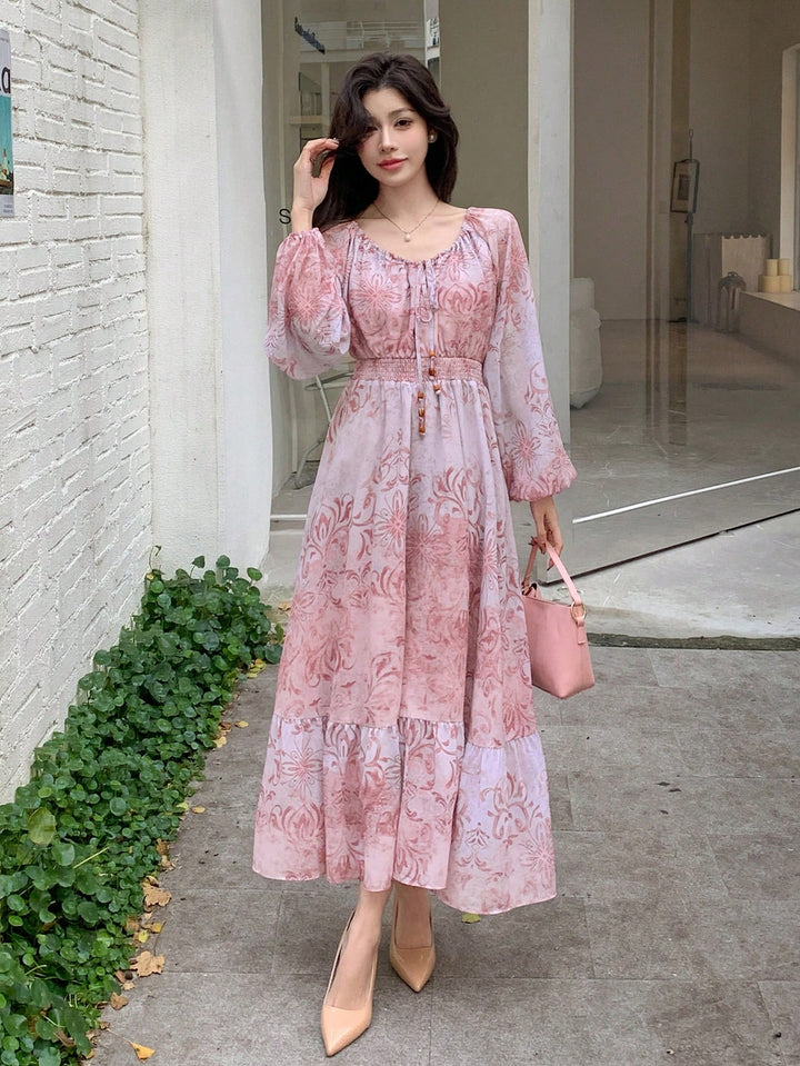 Rochie midi SHEIN, roz