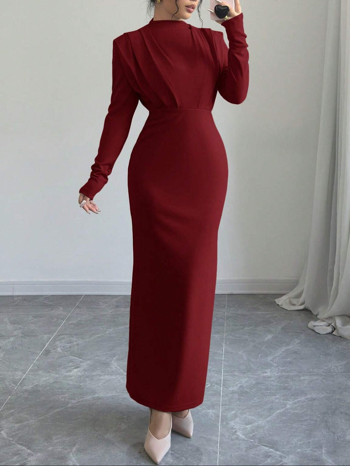 SHEIN bordó maxiruha