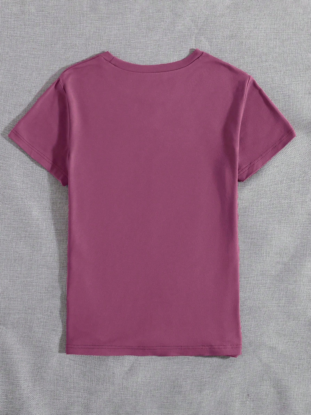 Tricou SHEIN, vișiniu