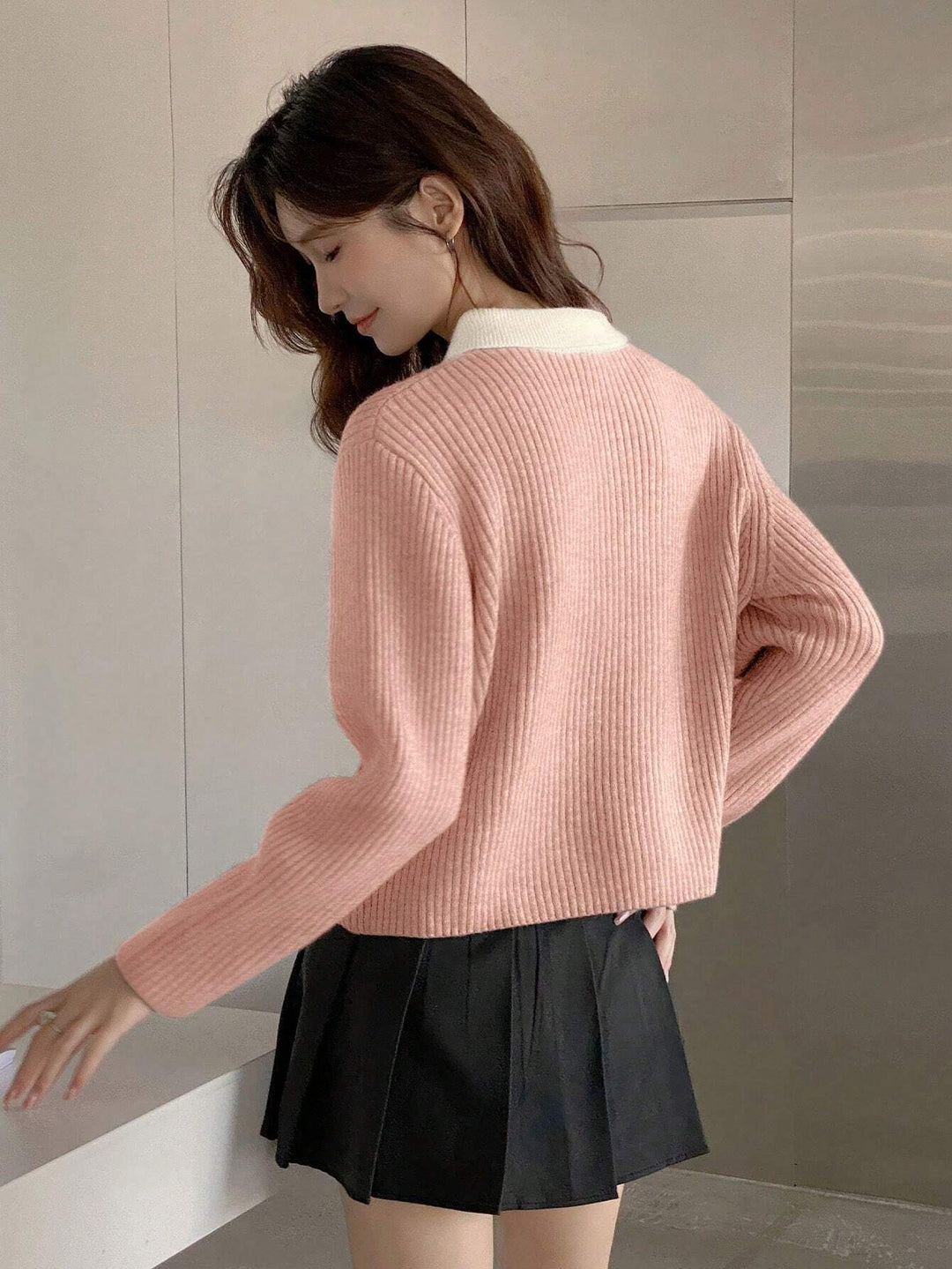 Cardigan SHEIN, roz