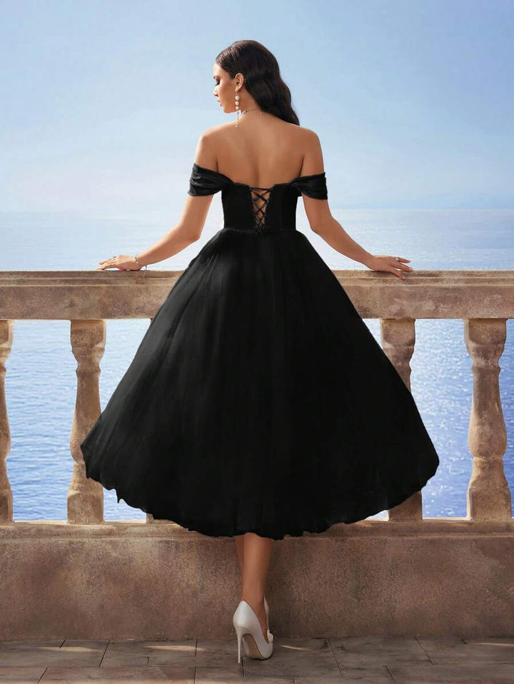 Rochie de ocazie SHEIN, negru