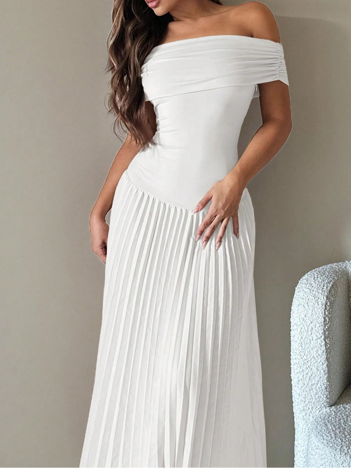 Rochie maxi Shein, alb