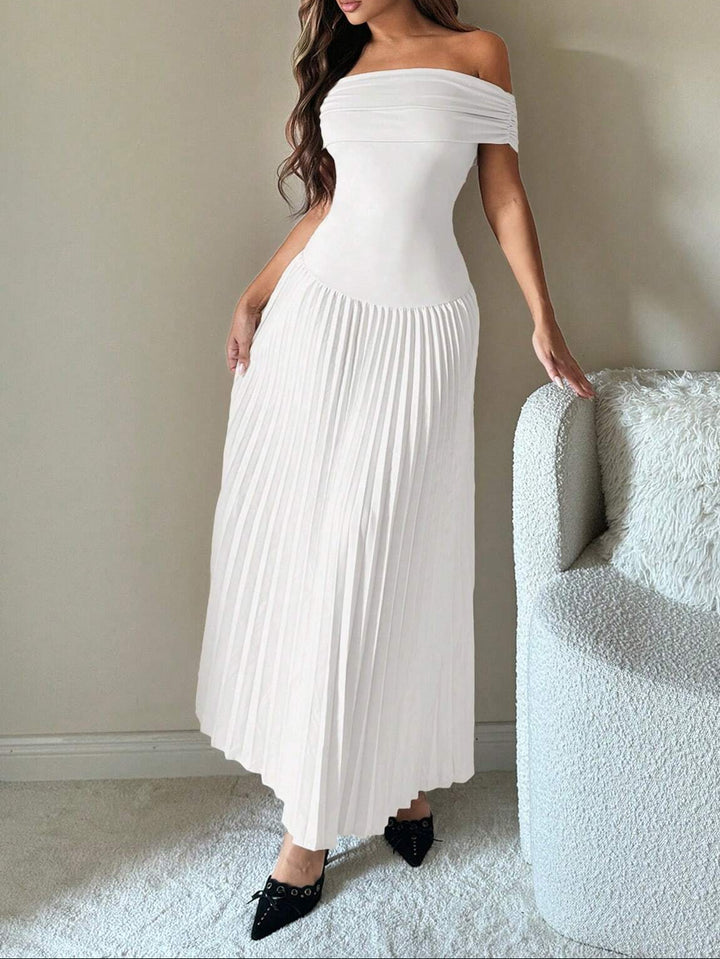 Rochie maxi Shein, alb