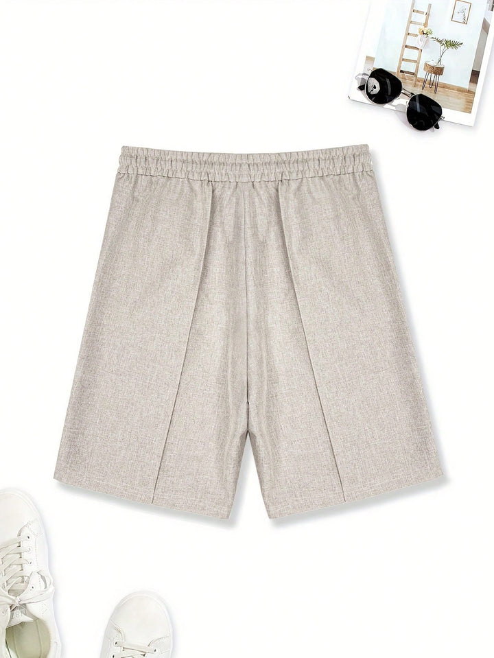 Pantaloni scurți SHEIN, bej