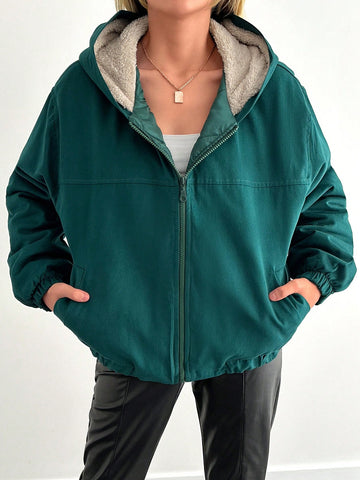 Hanorac SHEIN, verde