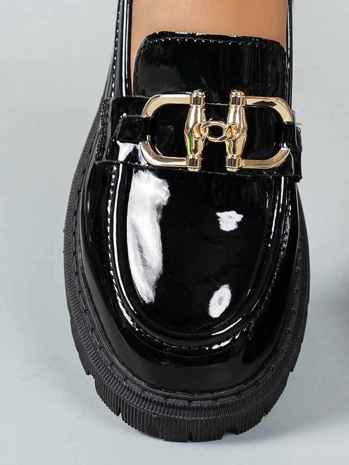 Mocasini SHEIN, negru
