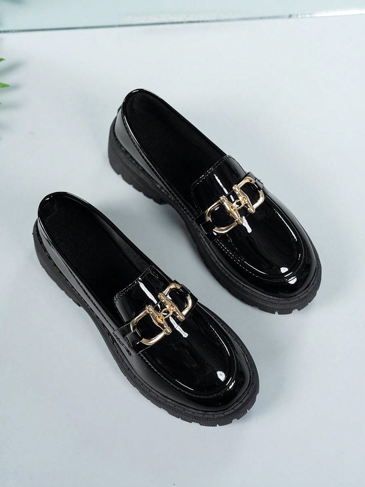Mocasini SHEIN, negru