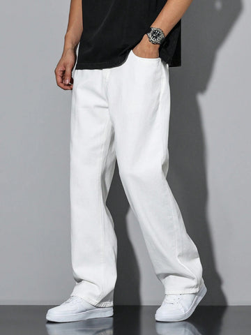 Jeans SHEIN, alb