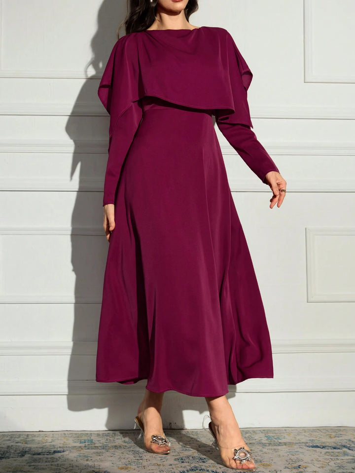 SHEIN maxi ruha, lila
