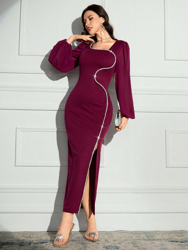 Rochie maxi SHEIN, roșu
