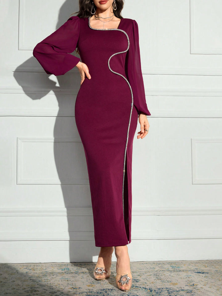Rochie maxi SHEIN, roșu