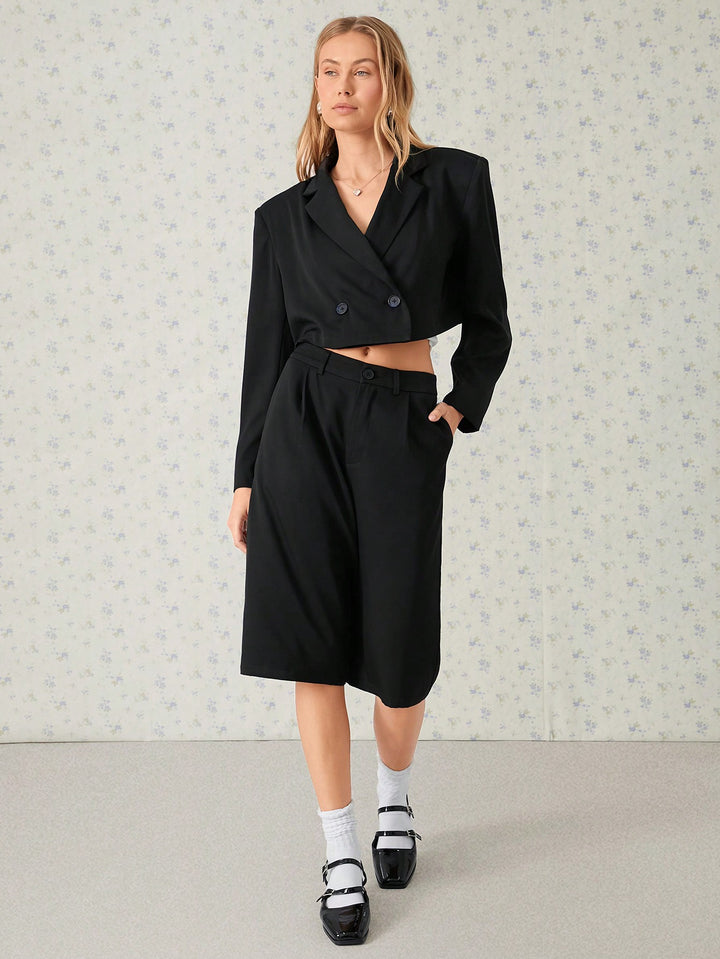 Costum SHEIN, negru