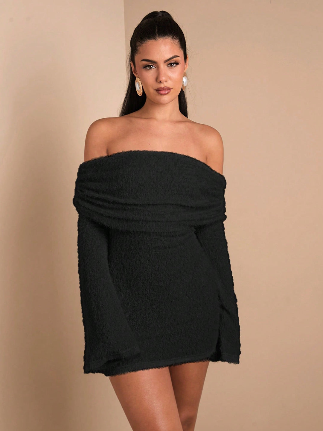 Rochie mini SHEIN, negru