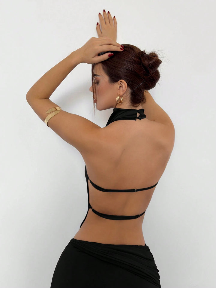 Top SHEIN, negru