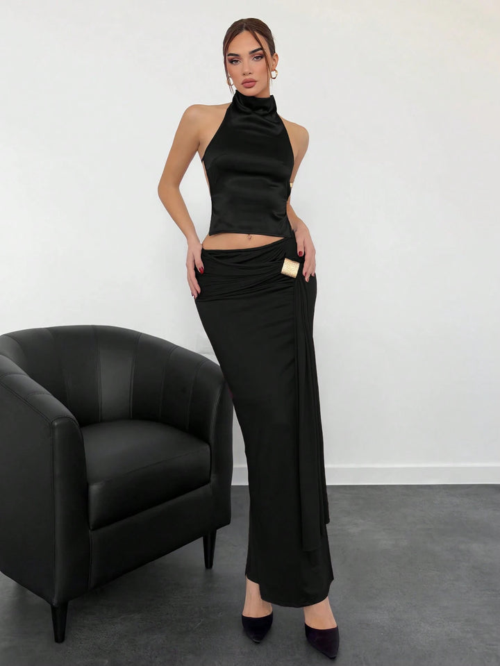 Top SHEIN, negru