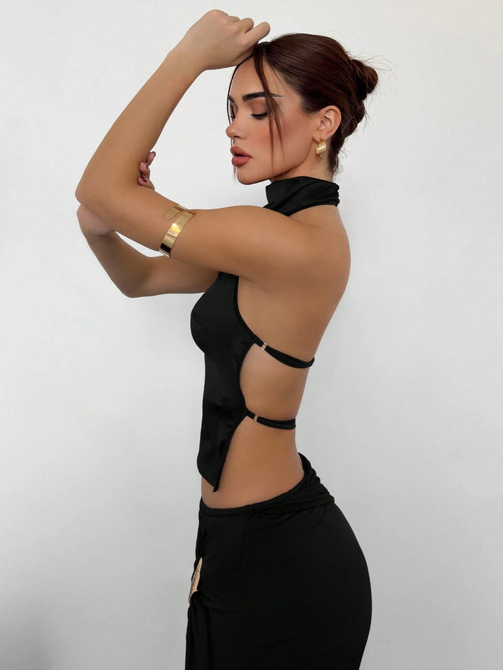 Top SHEIN, negru