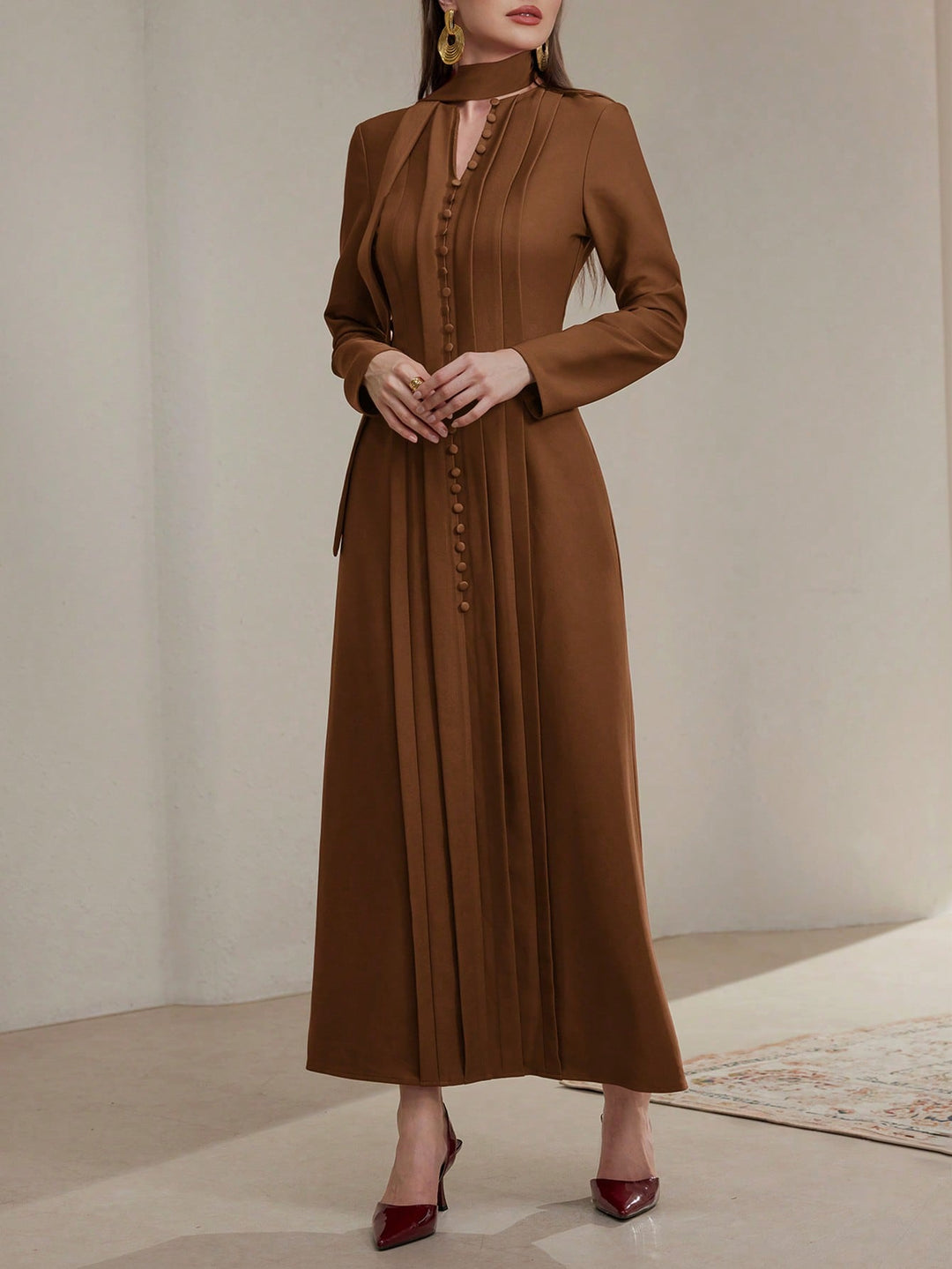 Rochie SHEIN, maro