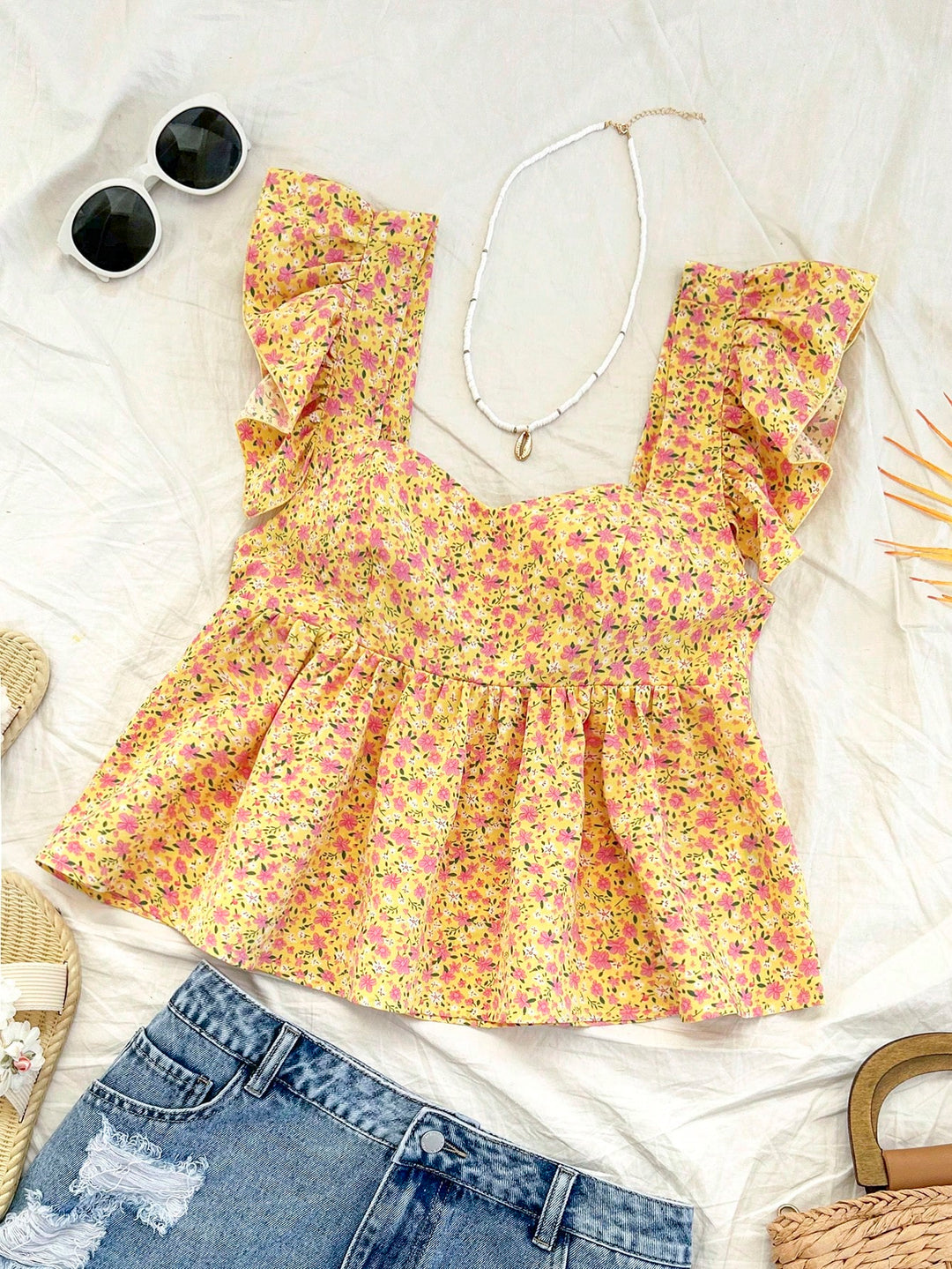 Bluza SHEIN, galben