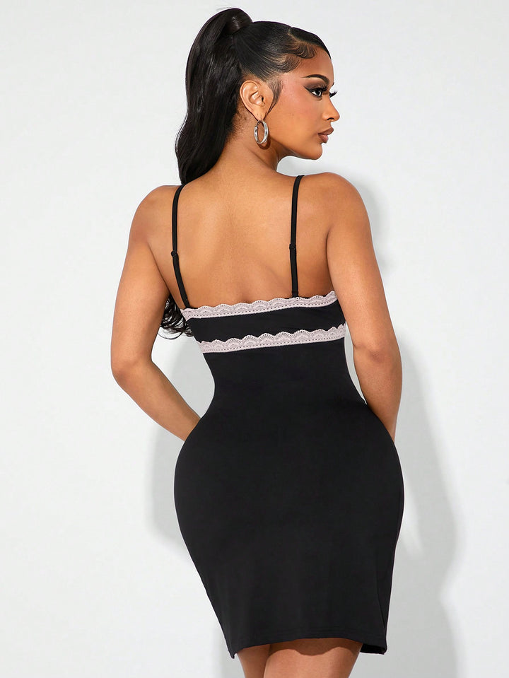 Rochie mini SHEIN, negru