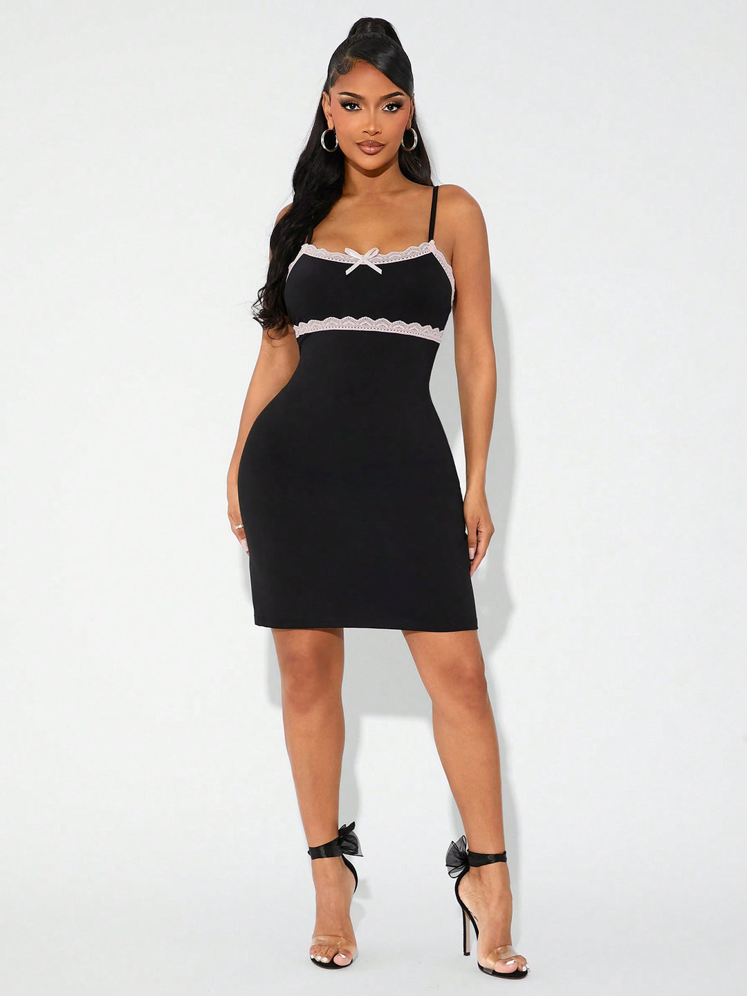 Rochie mini SHEIN, negru