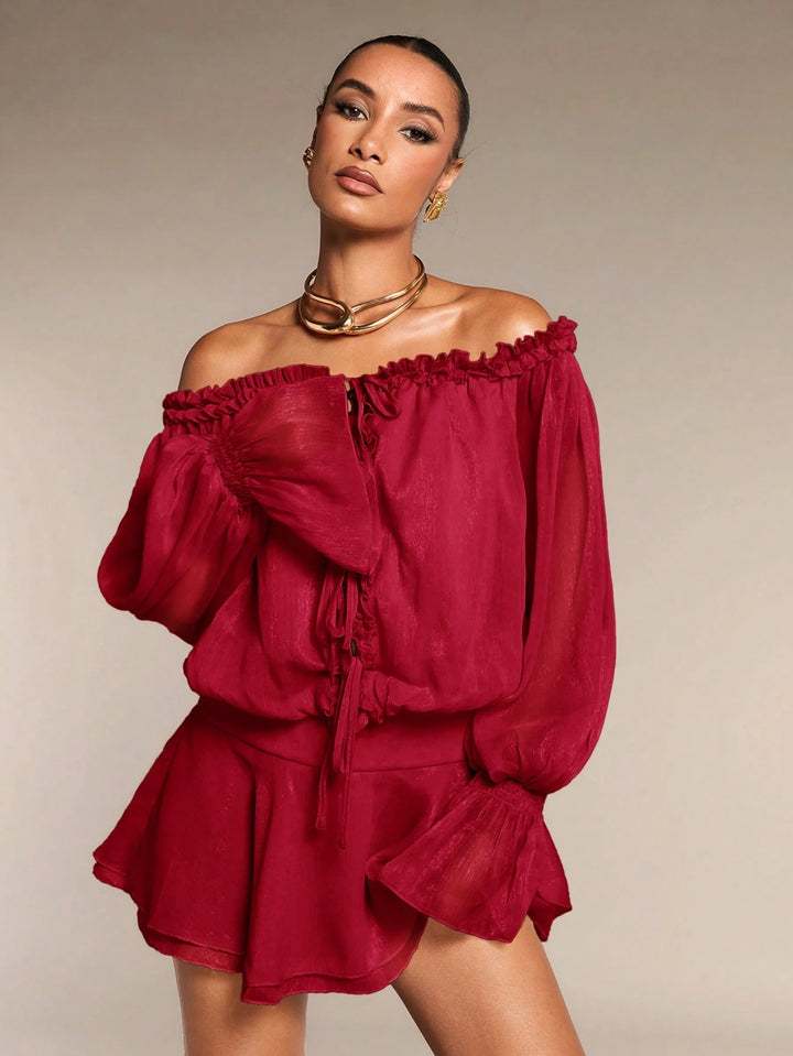 Rochie mini SHEIN, roșu