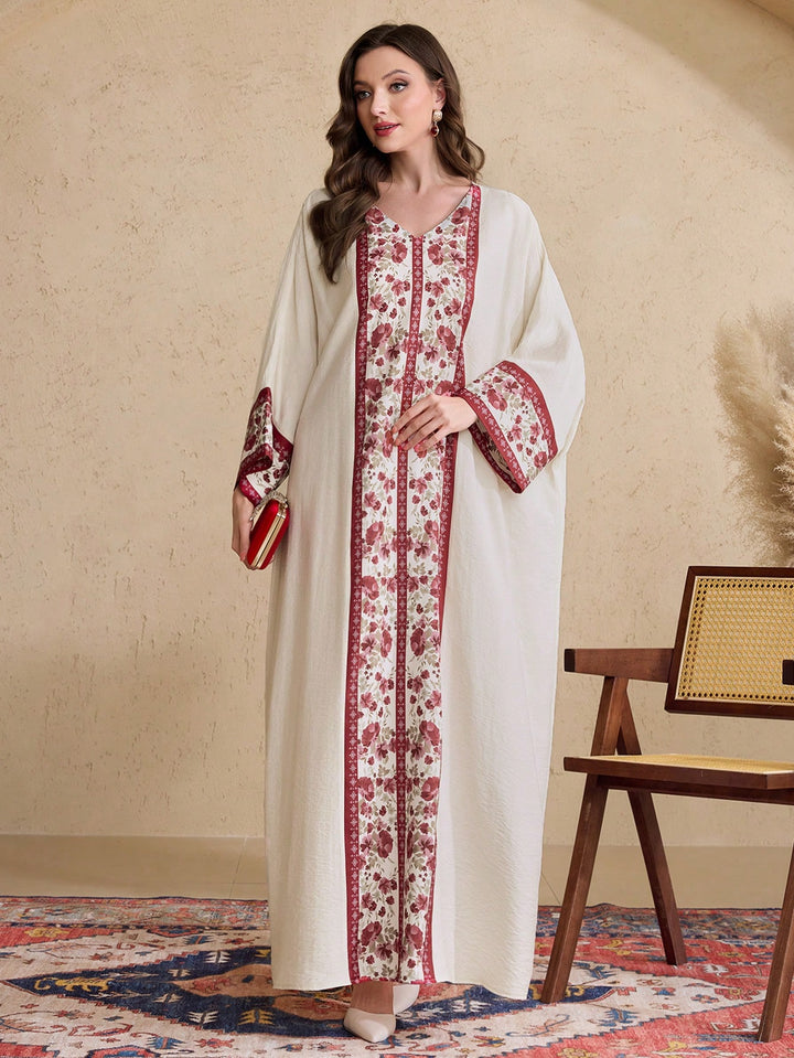 Set caftan și jalabiya SHEIN, mix culori