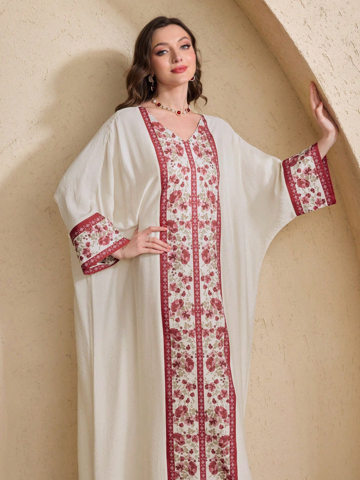 Set caftan și jalabiya SHEIN, mix culori