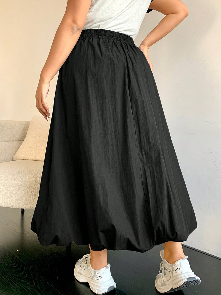 SHEIN maxi szoknya, fekete