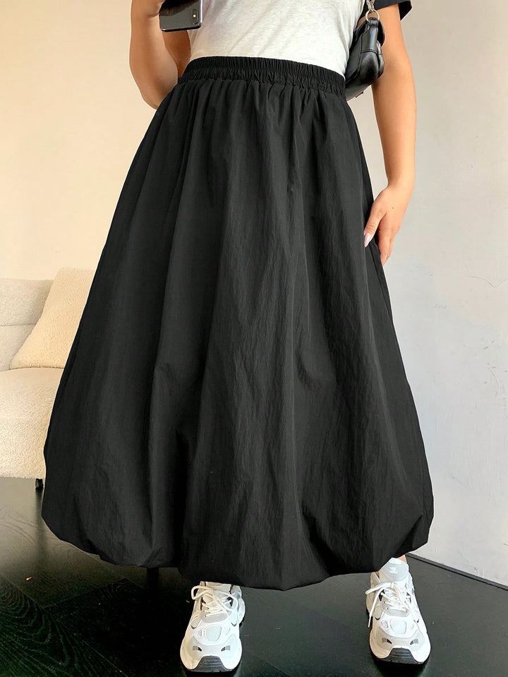 SHEIN maxi szoknya, fekete